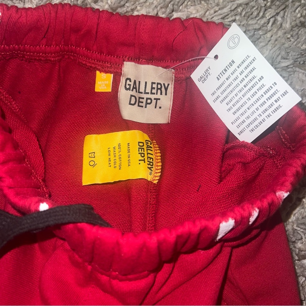 Paint Sweatpants Material Shorts - Picture 4 of 5